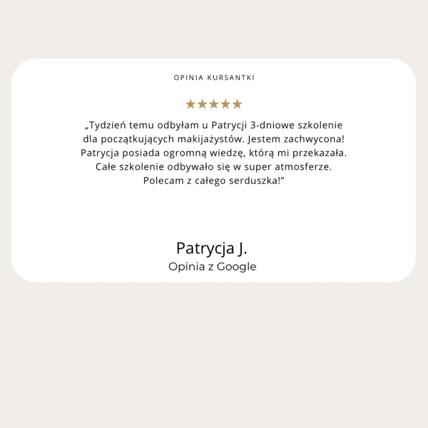 szkolenie z makijażu